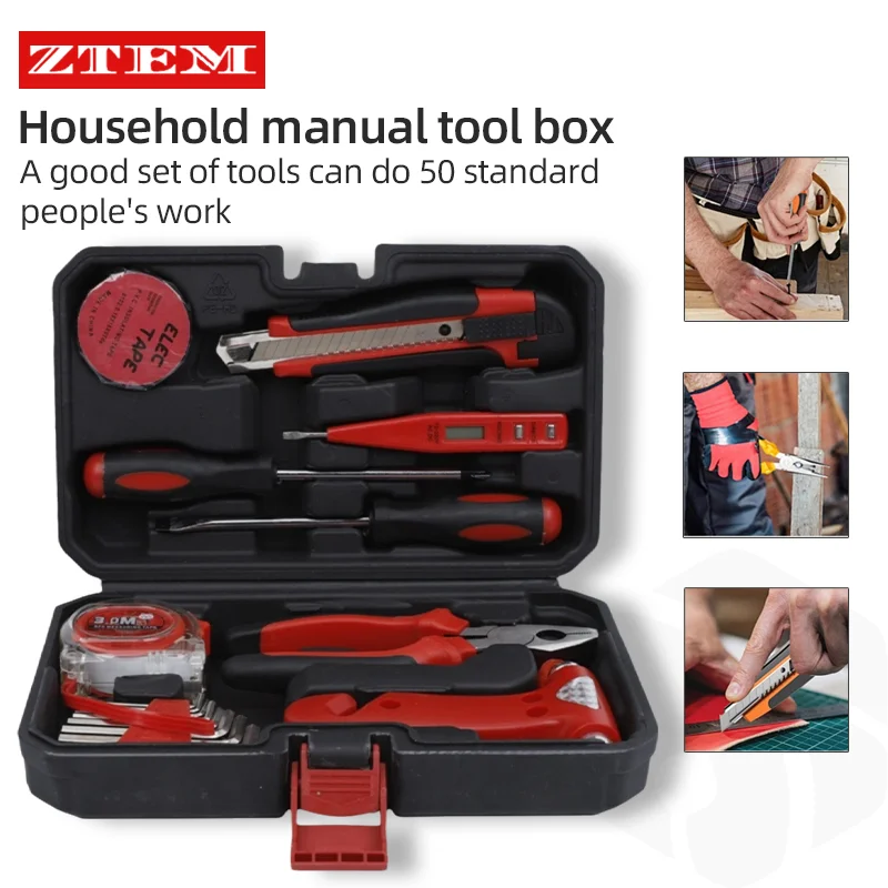 ztem-kit-d'outils-professionnels-ensemble-d'outils-automobiles-pour-le-travail-du-bois-cle-tournevis-marteau-douille-ensemble-combinaison-outil-a-main-boite-a-outils