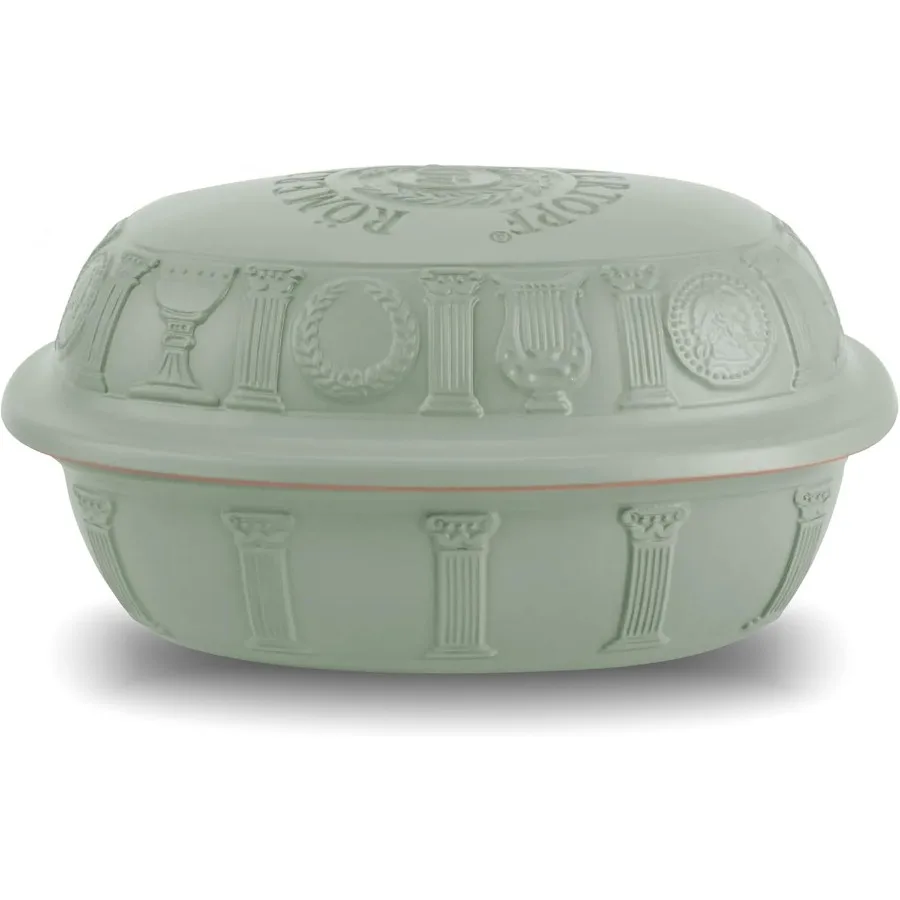 

Глиняная жаровня, 40-летнее юбилейное издание, голландская духовка с антипригарным покрытием, здоровая кастрюля для приготовления пищи, глиняная пекарь, универсальное кухонное сосуд, 3,7 литра