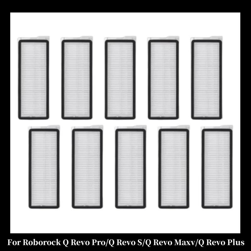 Filter For Roborock Q Revo Pro/Q Revo S/Q Revo Maxv/Q Revo Plus Robot Vacuum Cleaner Replacement Accessories HEPA Filters