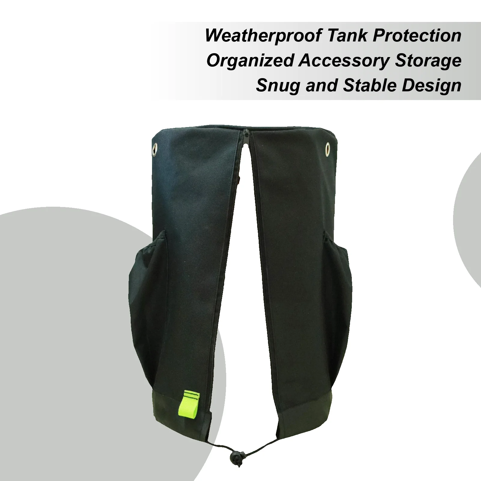 

20lb Propane Tank Cover Oxford Cloth Shield With Drawstring 20 Lb Propane Tank Cover With Pockets For Camping Backyard Garden
