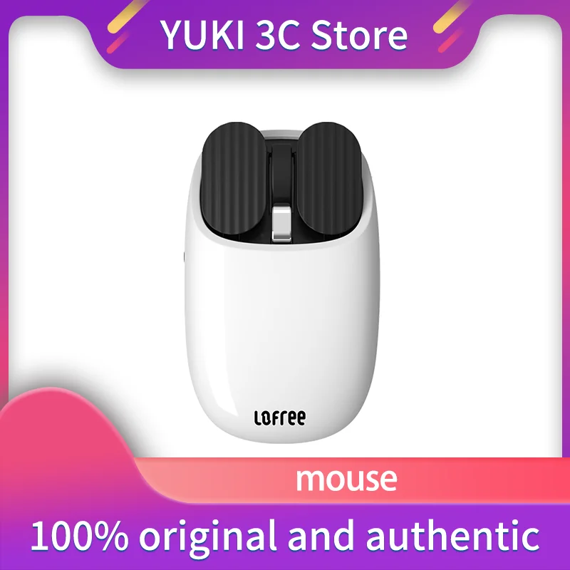 EP115Wireless BluetoothDual-mode Mouse for Girls CuteGift High Appearance Level Laptop for Office Rechargeable Universal Comfort