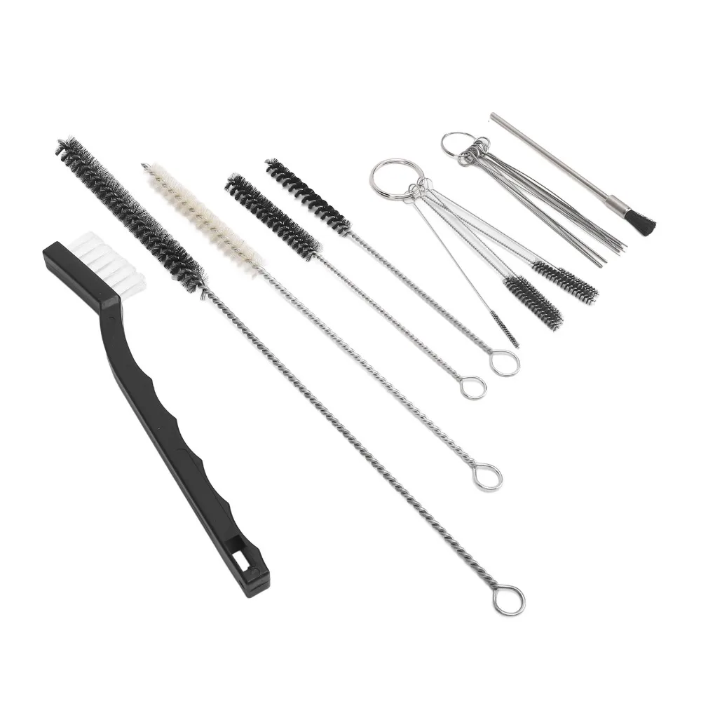 8 Pcs Nylon Spray Tools Cleaning Kit Multipurpose Portable Spray Gun Cleaning Kit Mini Paint Gun Cleaning Kit Airbrush Cleaning