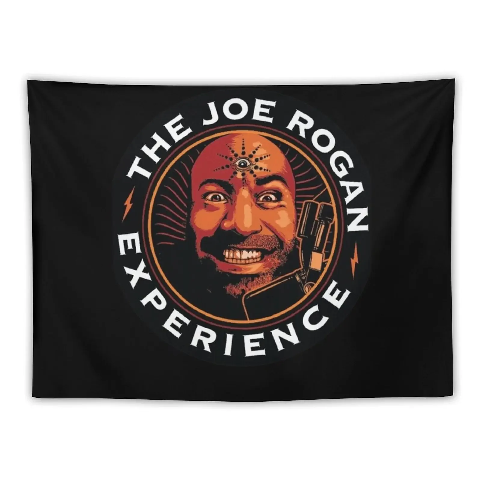 

JRE Joe Rogan Experience Podcast Logo Classic . Tapestry Wall Coverings Decoration Aesthetic Tapestry