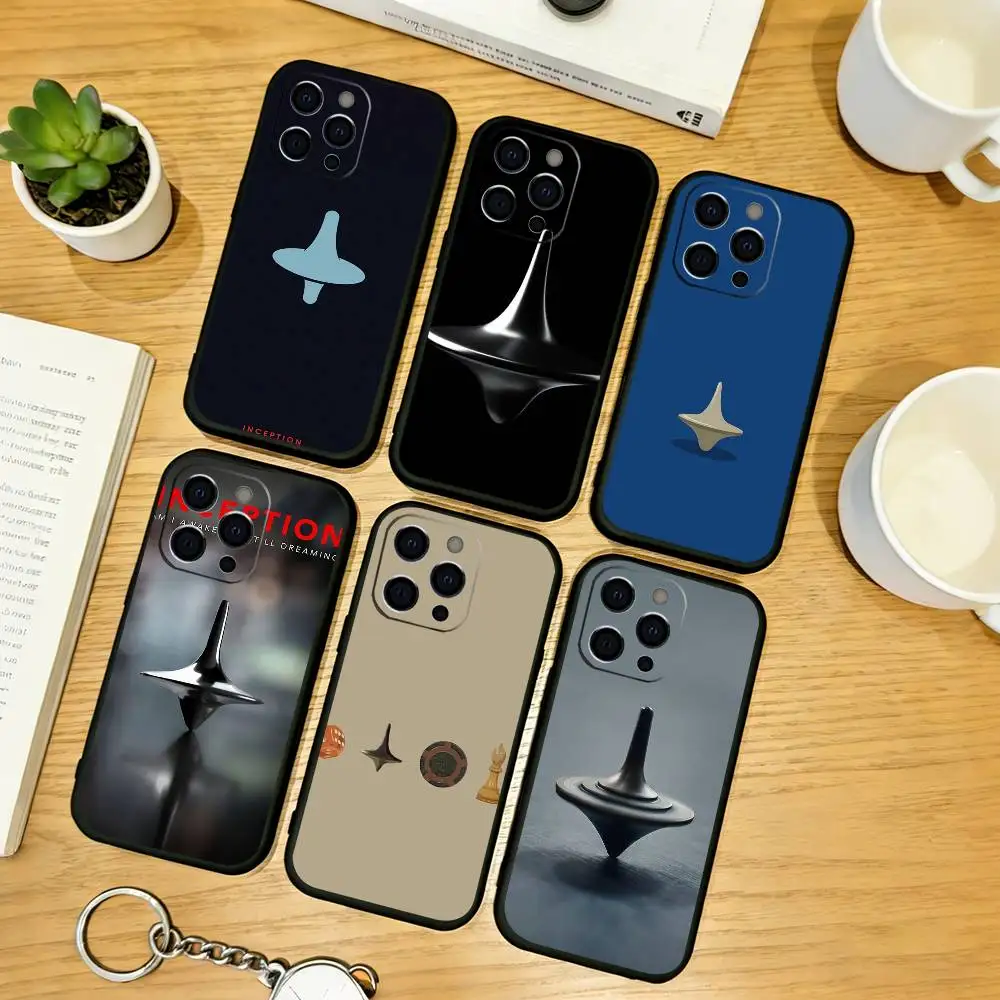 

Inception Phone Case For iPhone 17,16,15,14,13,12,11 Plus,Pro Max,XS,Soft Silicone Black Cover