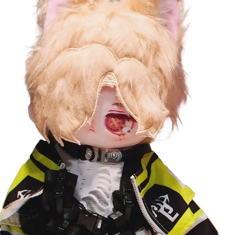 20Cm Anime Game Identity V Grave Keeper Kawaii Cosplay Katoenen Pop Lichaam Met Oren Andrew Kreiss Zachte Knuffels Speelgoed figuren Gift