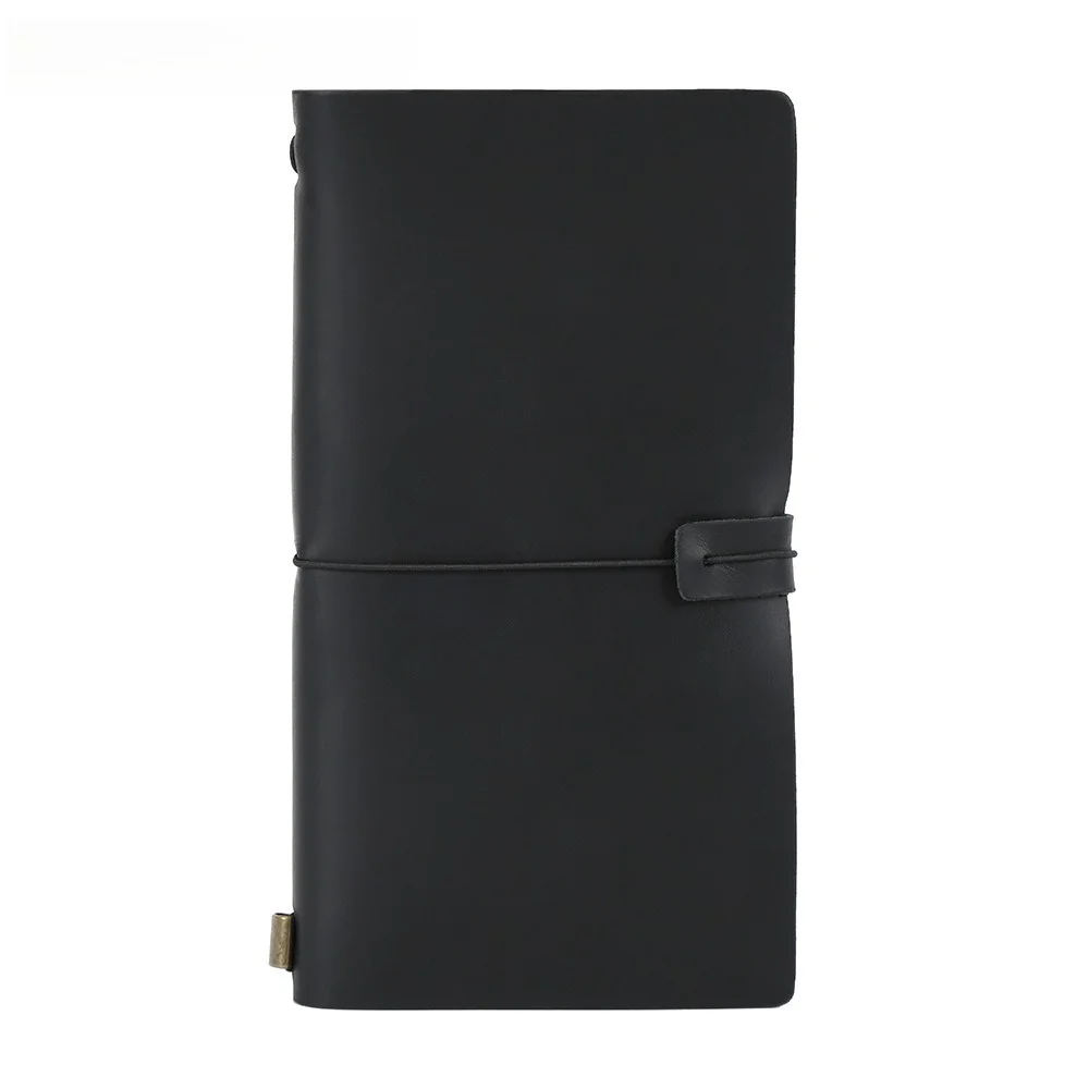 Retro Cowhide Notebook Simple Mad Horse Leather Loose-leaf Book Handmade Handmade Handbook on The First Layer of Genuine Leather
