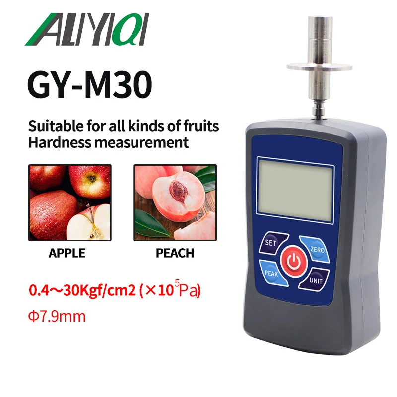 ALIYIQI BRAND MINI Digital Fruit Sclerometer Penetrometer Portable For Apples Pears Grapes Oranges