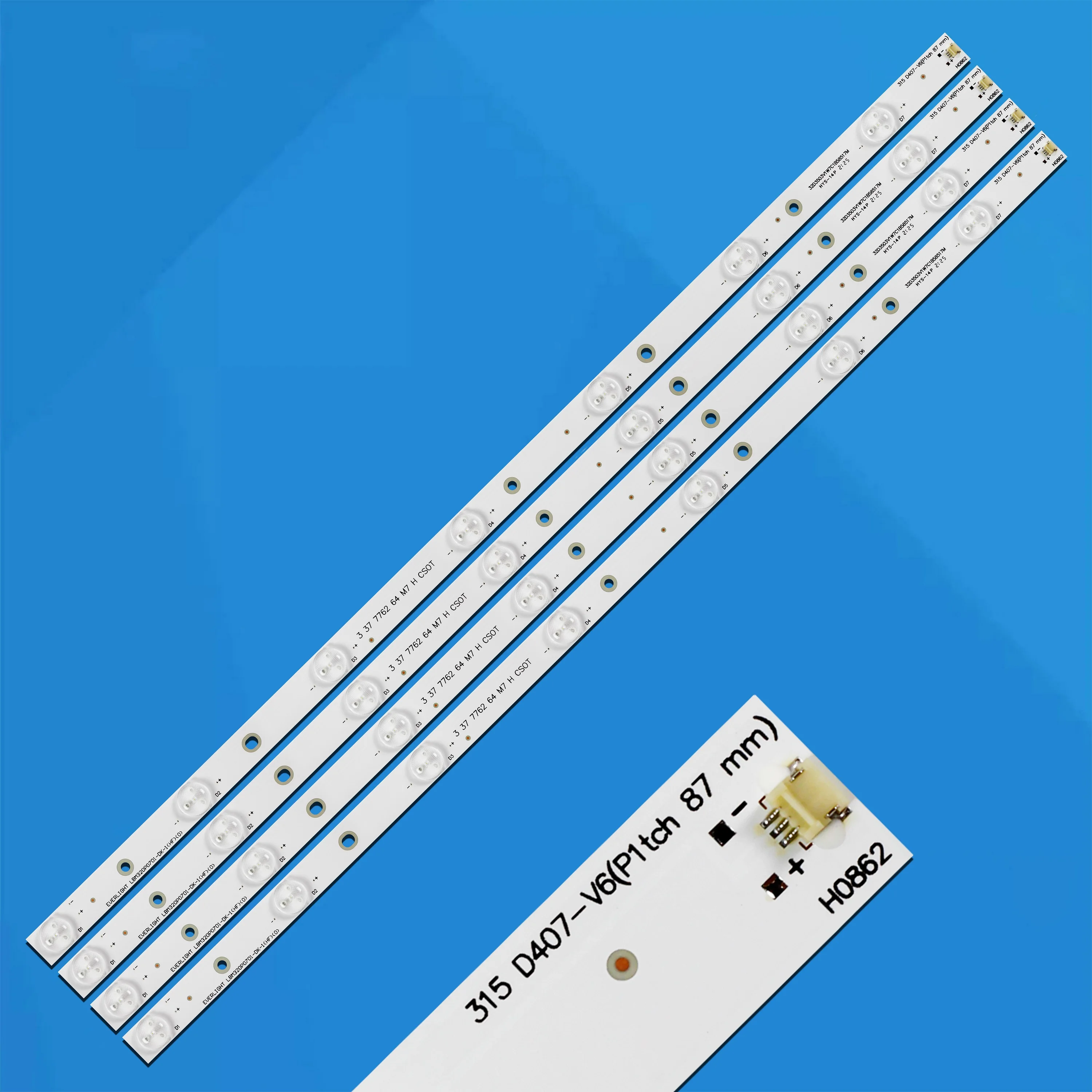 

60LED светодиодная панель подсветки для 42PFL5008T 42PFL5038K 42PFL5008K 42 "V13 TPV EDGE 6920L-0001C 6916L-1473A LC420EUE FF F1 6916L1473A