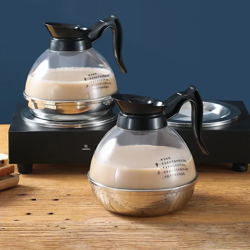 مزدوج الرأس التدفئة العزل لوحة قاعدة إبريق قهوة فرن العزل فندق مطعم الشاي الحليب فرن درجة حرارة ثابتة