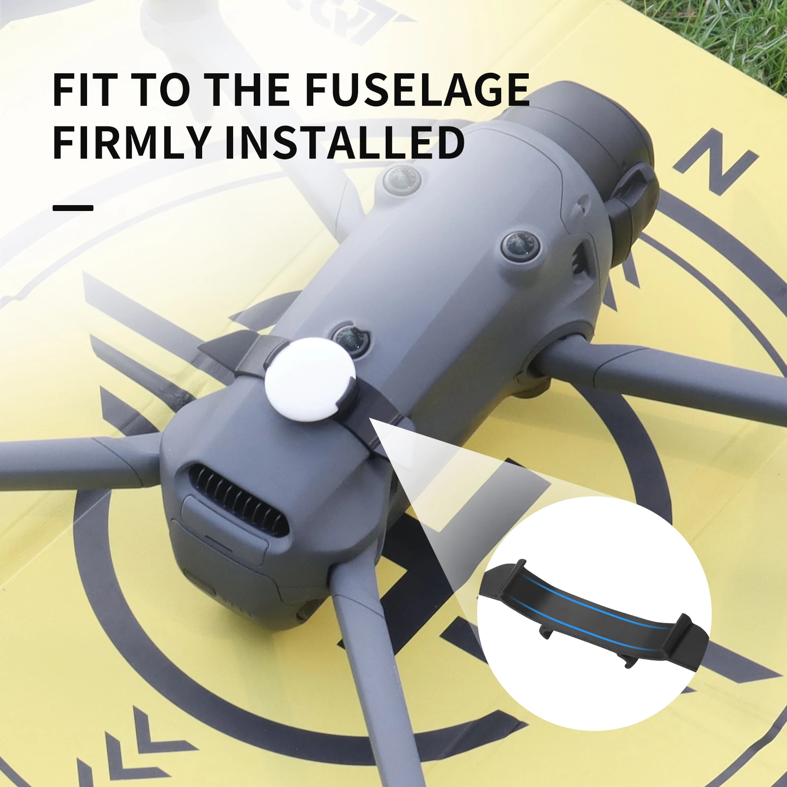 1 PCS Durable Tail For DJI Mavic4 Pro Anti-Loss Locator IRTag Mounting Bracket Flight Tail Accessory