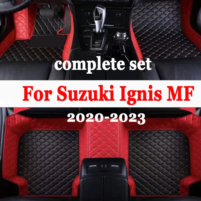 

Автомобильные коврики для Suzuki Ignis MF 2020 2021 2022 2023, автомобильный кожаный напольный коврик, прочные коврики, коврики, накладки, автомобильные аксессуары, детали интерьера