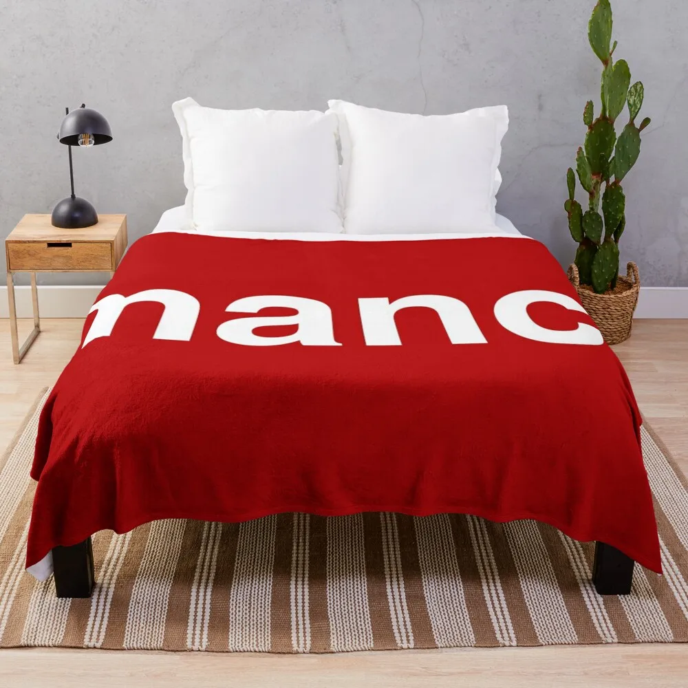 

Manc. Utd Throw Blanket Soft Beds wednesday Decorative Sofas Blankets