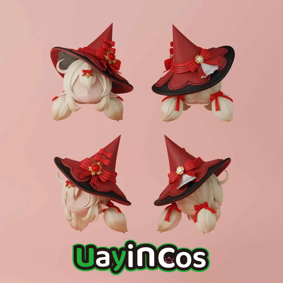 

Genshin Impact Klee OB11 Gsc BJD волосы ракушка шляпа парик съемные аксессуары для кукол ручной работы игровой реквизит аниме фигурка игрушка подарки для детей