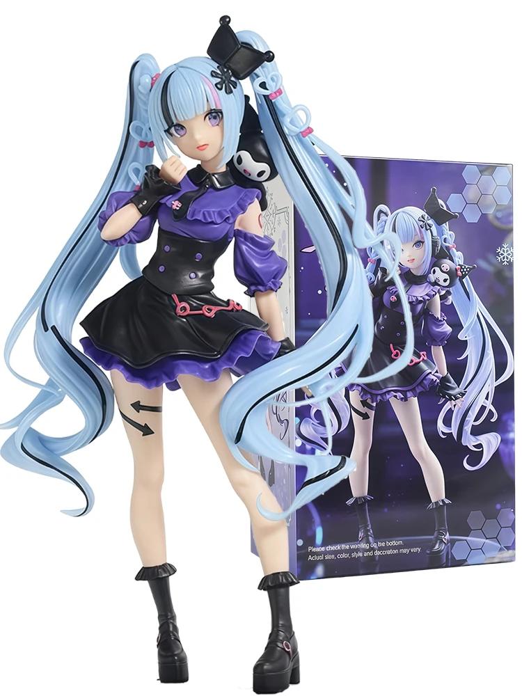 Heiße Anime-Göttin Dopamin Hatsune Miku Figur Kirsch-Hatsune Miku Handgefertigtes PVC-Modell Anime-Zubehör Niedliche Ornamente