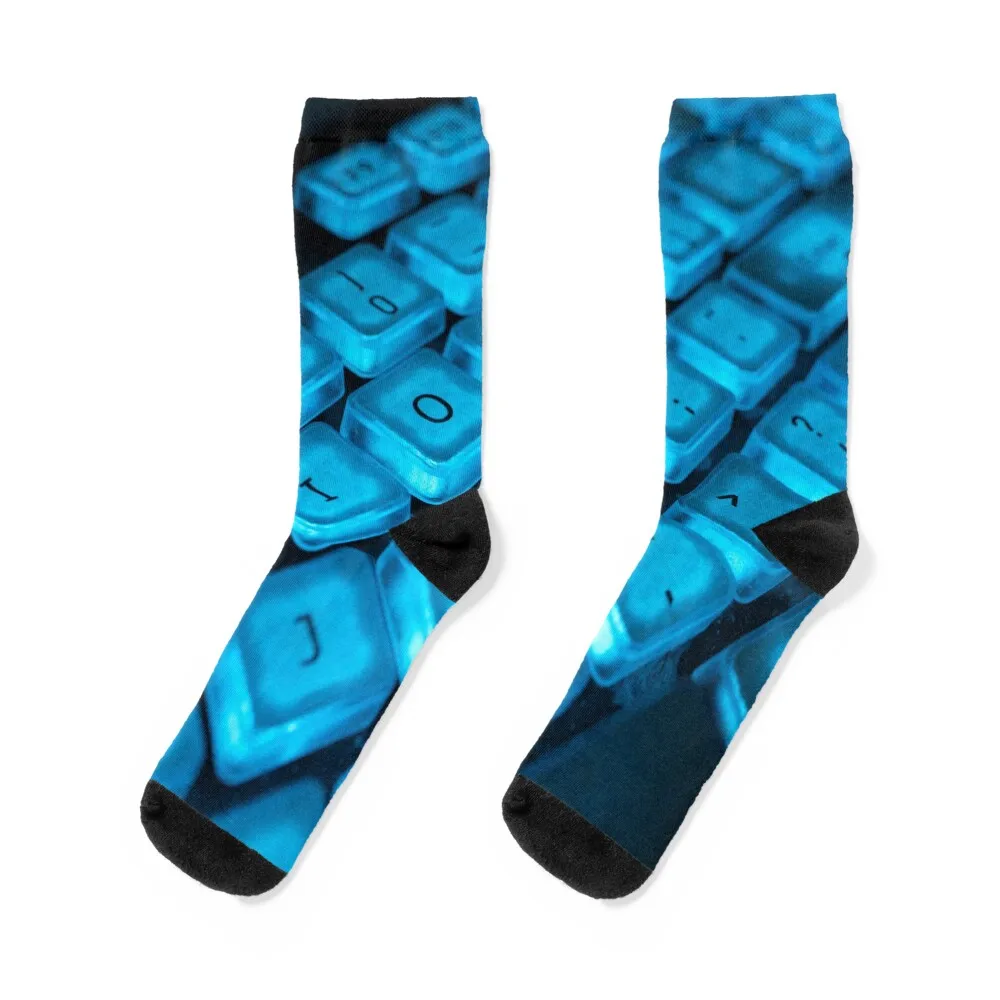 

Keyboard Socks designer floral cartoon Hiking boots Socks Girl Men's