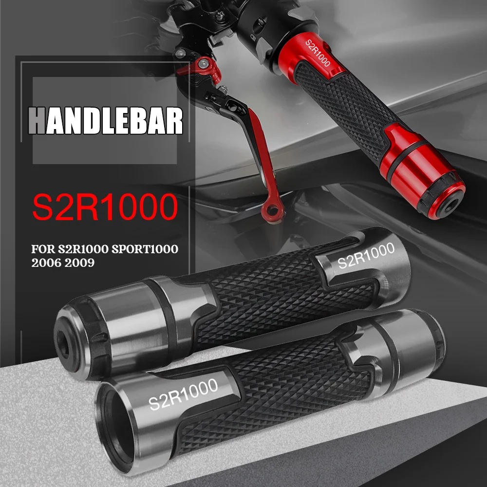 

Motorcycle CNC Handlebar Grips Hand Grips Ends 7/8" 22mm FOR DUCATI S2R1000 S2R 1000 SPORT1000 SPORT 1000 2006 2007 2008 2009