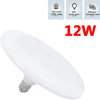 Led Bulb E27 UFO Led Light Bulbs AC 220V Energy Saving Garage Lights 12W Indoor Lighting Flying Saucer Light 6500k Ceiling Lamp