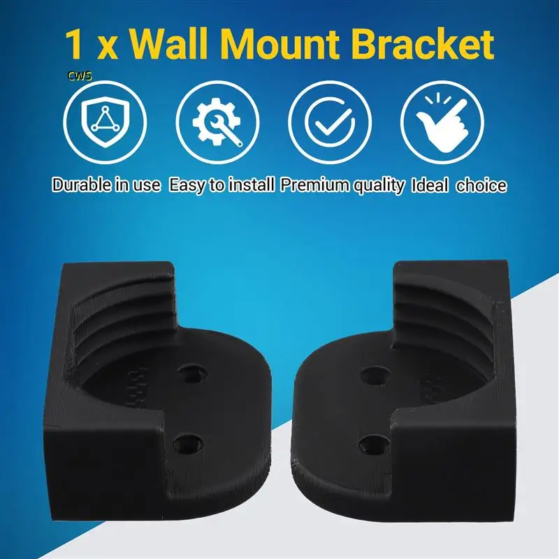 

2X Wall Mount For Thrustmaster T300/TGT Steering Wheel Bracket Durable Wear-Resistant Holder With Screw