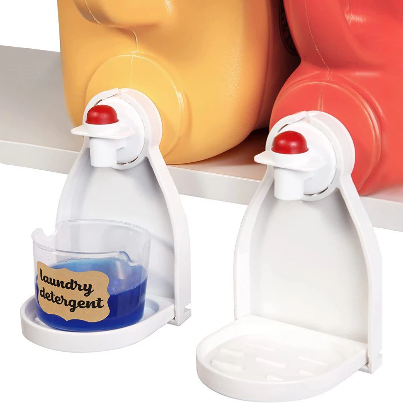 Hot  Laundry Detergent Drip Catcher Tray Cup Holder Soap Dispenser Fabric Softener Gadget Under Tub Liquid Container Organizer
