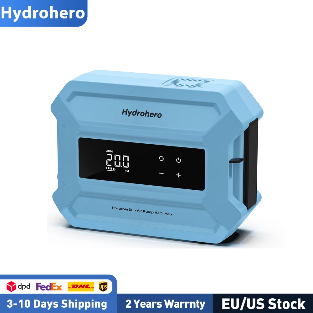 

Electric SUP Air Pump 5200mAh 18.5V 20PSI Rechargeable Portable Pump for for Stand up Paddle Boards Kayak Inflatables Boats