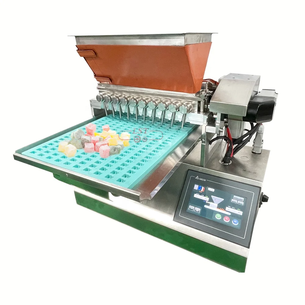 LST NEW Manual Table Top Gummy Depositor Small Chocolate Hard Candy Making Machine