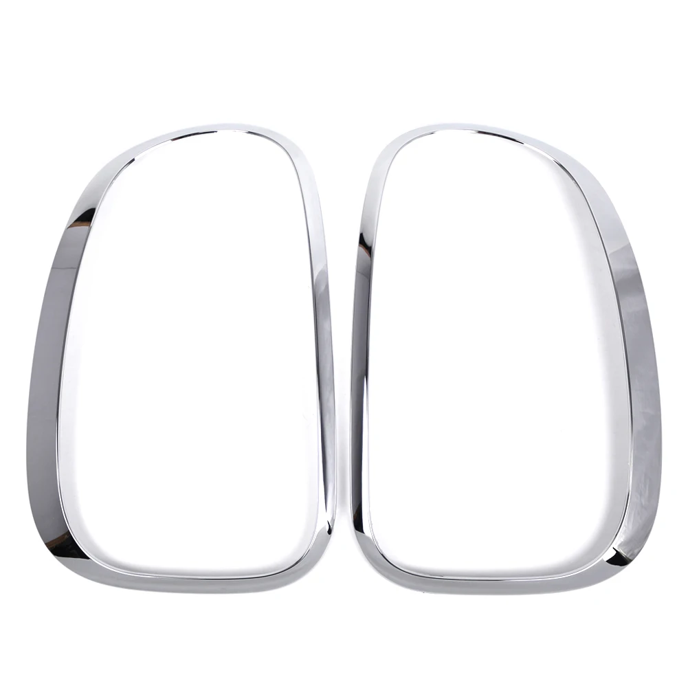 2 PCS Chrome Car Rear Tail Light Frame Cover Trim For BMW Mini Cooper R60 Countryman R61 Paceman