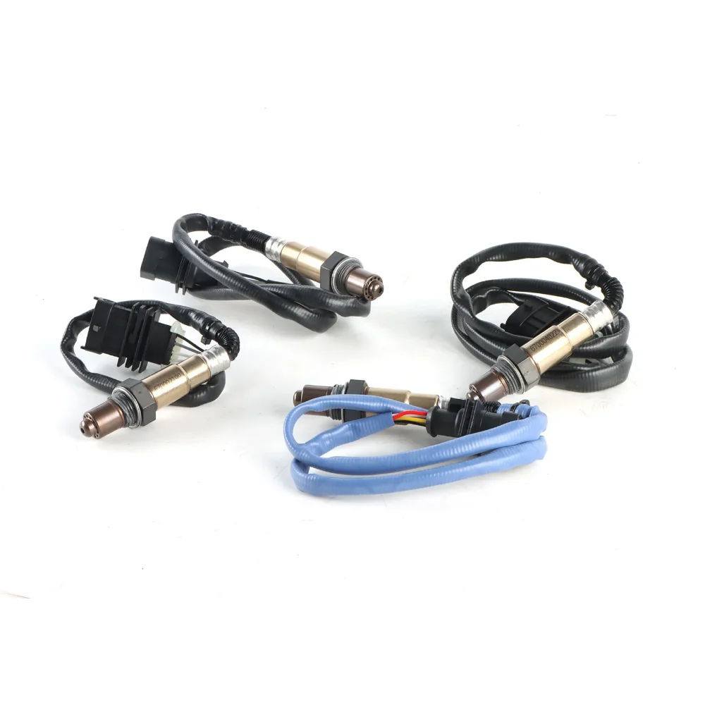 4Pcs Oxygen O2 Sensor 670004022+670002199+670009076+670009075 For Maserati Ghibli 14-20 Levante 17-20 3.0L Turbo Quattroporte