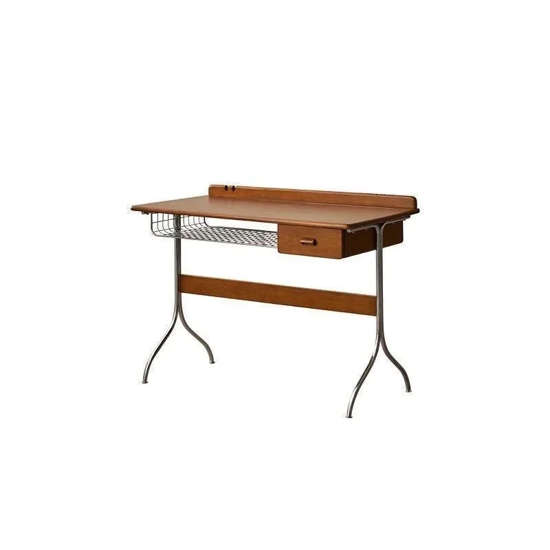 Gaming Standing Computer Desk with Drawers Study Table Computer Desk Mid-century Bedroom Escritorios De Oficina Office Furniture