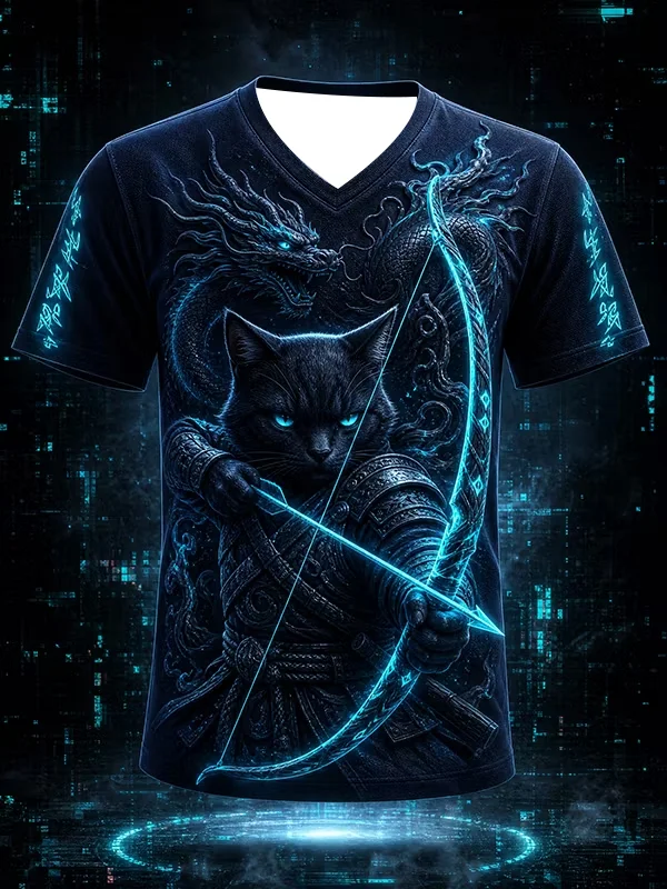 2027 Summer New Design Japanese Traditional Culture Sport Shirt 3D Printed Absorbent Quick-Drying Family Version T-Shirt Top