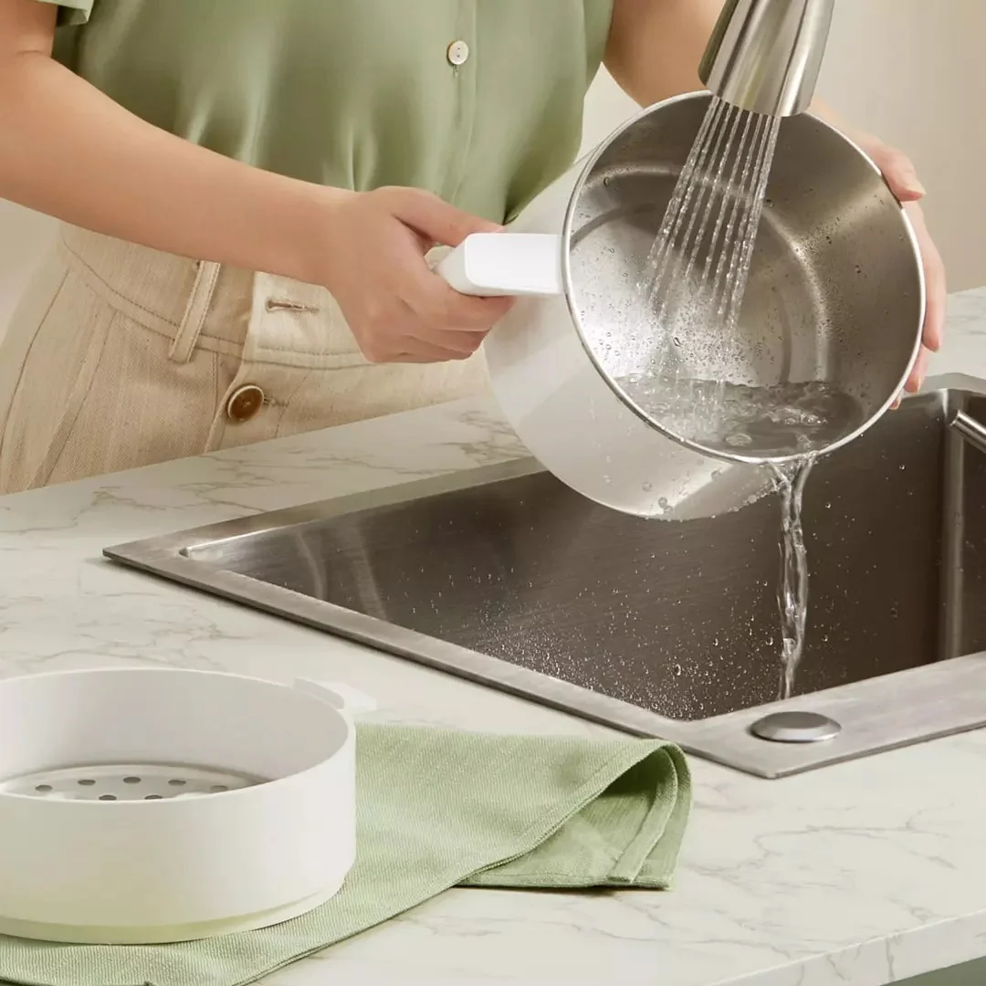 Xiaomi Mijia Đa Chức Năng Nấu Nướng Nồi 1.5L 1-2 Người Điện Làm Nóng Nhanh Nồi Thông Minh 9 bánh Màn Hình LED Thông Minh Ứng Dụng