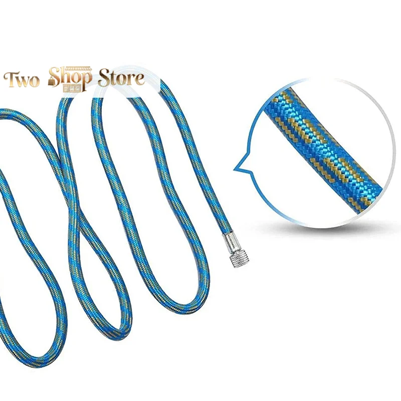 

Комплект из 1 шт. нейлонового плетеного шланга для аэрографа длиной 180 см, совместимый с большинством марок, с адаптером 1/8" BSP