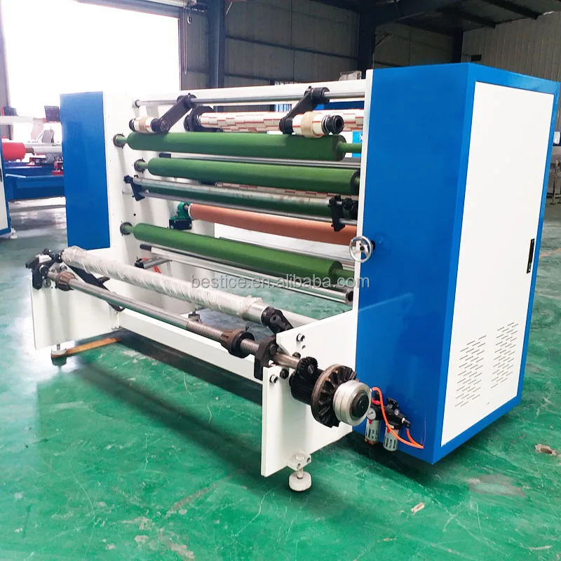 BOPP Tape Slitting Plant Tape Cutting Plant Adhesive Slitter Rewinder Machine  Tape Slitting Rewinding Machine