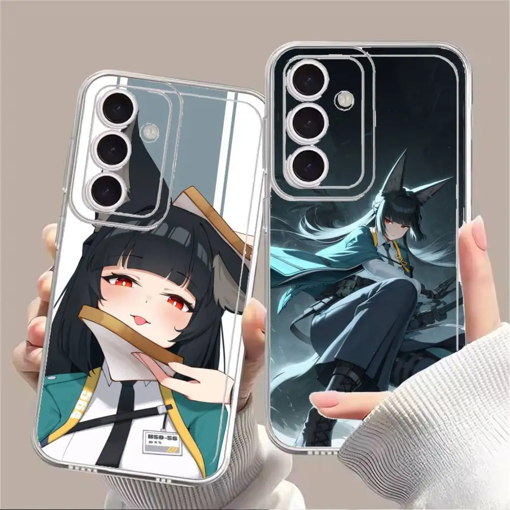 Zenless Zone Zero Hoshimi Miyabi Phone Case For Samsung Galaxy A91,80,73,72 ,71,53,52,32 ,31,22,21s,20,Transparent Case