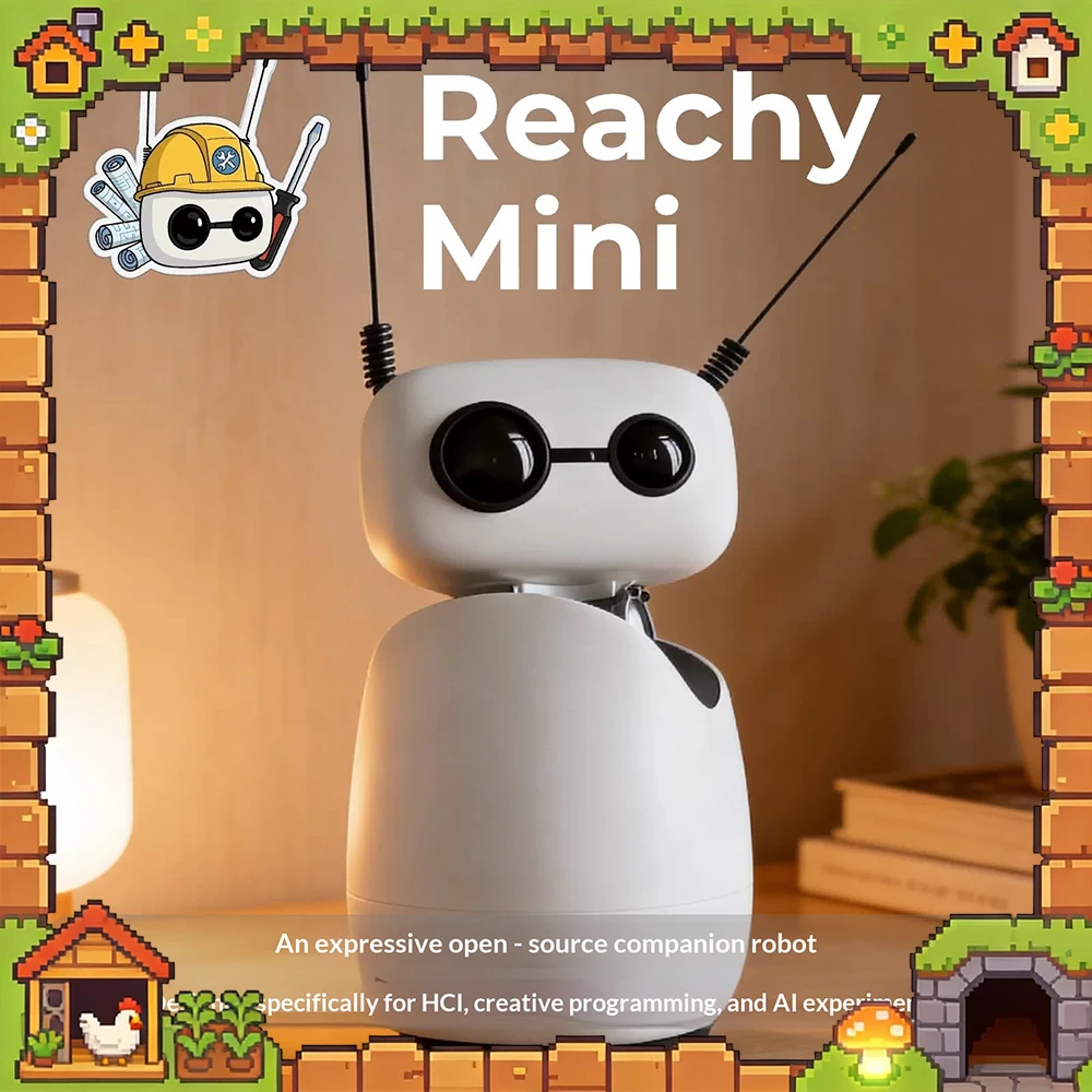 Hugging Face Reachy Mini Smart Robot Wired Human-computer interaction Robot Creative programming artificial intelligence