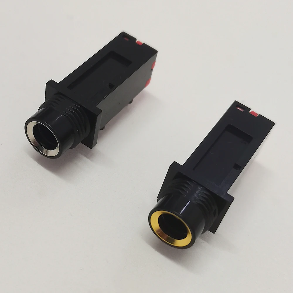 6,35mm 1/4 Zoll Audio-Buchse Mono Stereo TRS TS Buchse Panelmontage Gitarrenverstärker Audio-Buchse PJ308 PJ309 – Detail 14