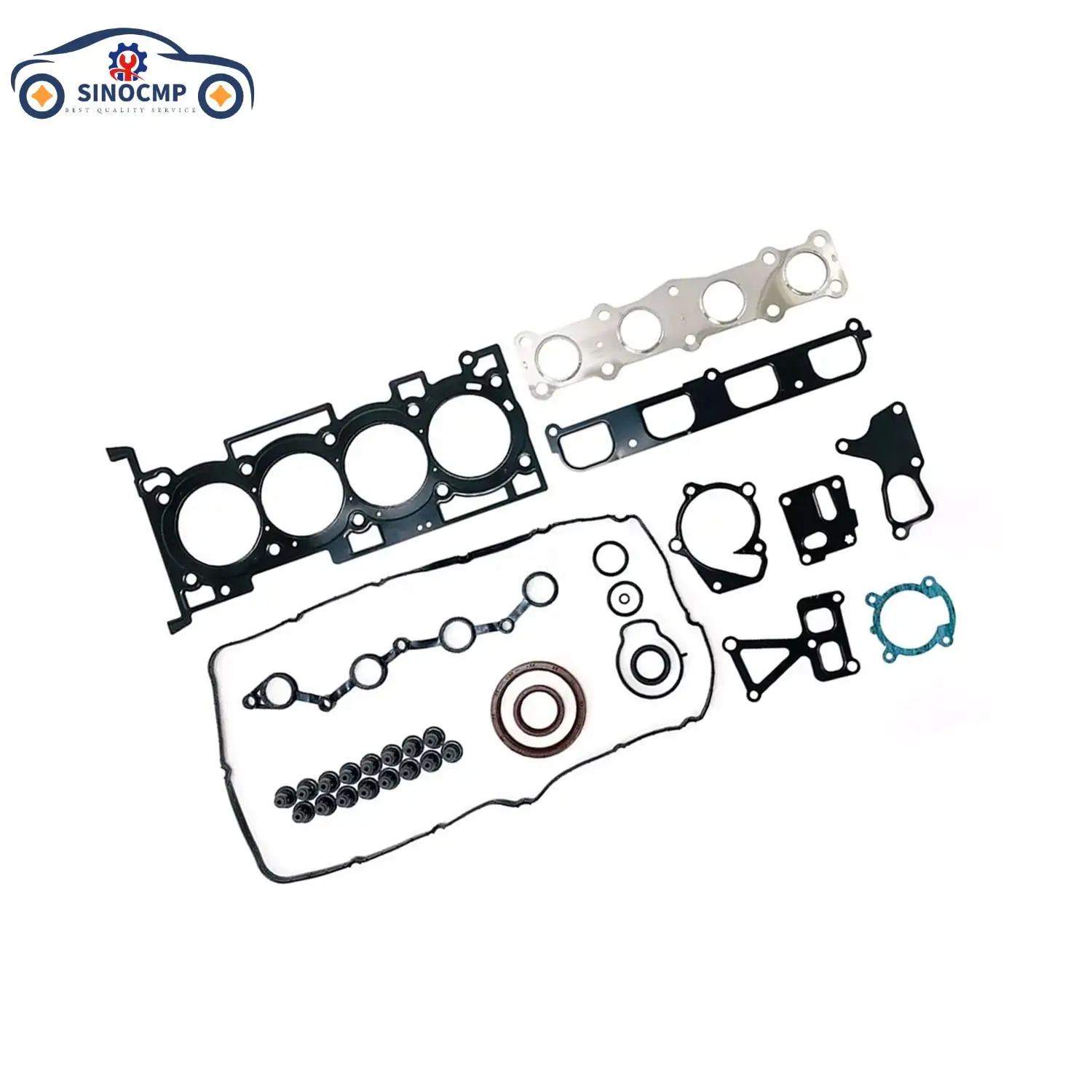 

G4KF 20910-2CD00 209102CD00 SINOCMP 1Set Engine Overhaul Gasket Set For Hyundai Kia 2.0T 2009-2014 Car Replacement Parts