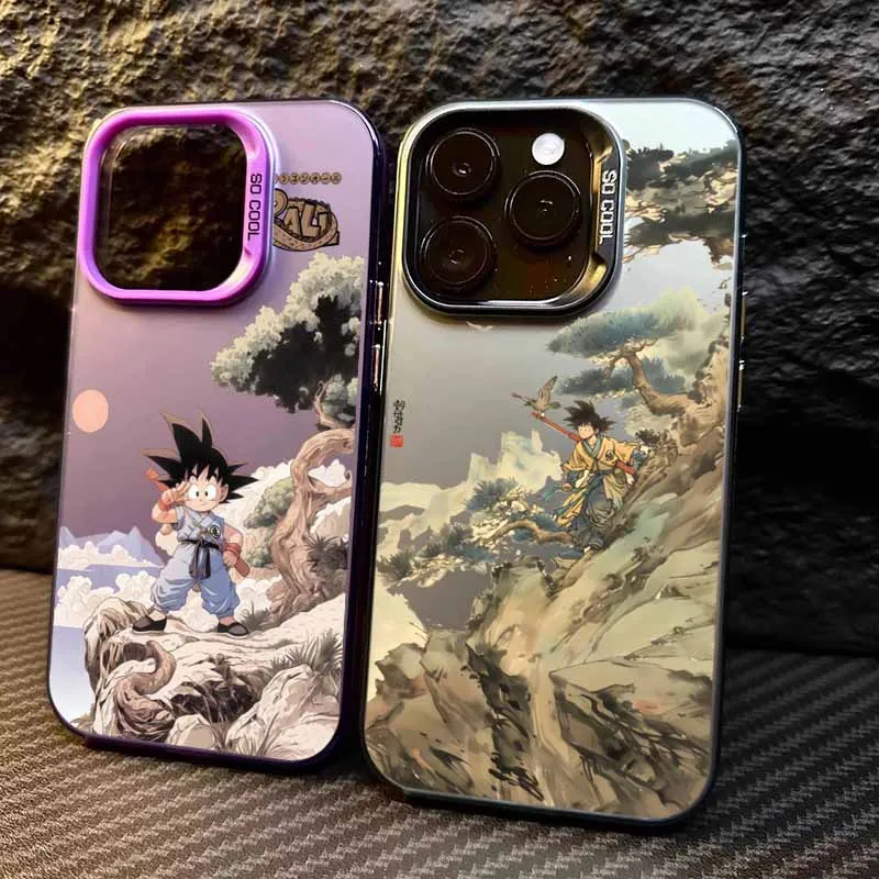 Anime Dragon Ball Fashion Cover For Apple iPhone 17 16E 16 15 14 13 12 11 mini Pro Max Plus Colorful Funda Phone Case Capa
