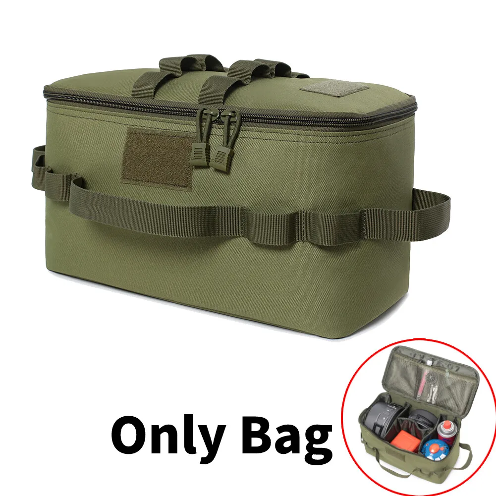 في الهواء الطلق التخييم المشي لمسافات طويلة خزان الغاز حقيبة التخزين علبة نزهة تجهيزات المطابخ أواني عدة الحقيبة المنظم حقيبة يد