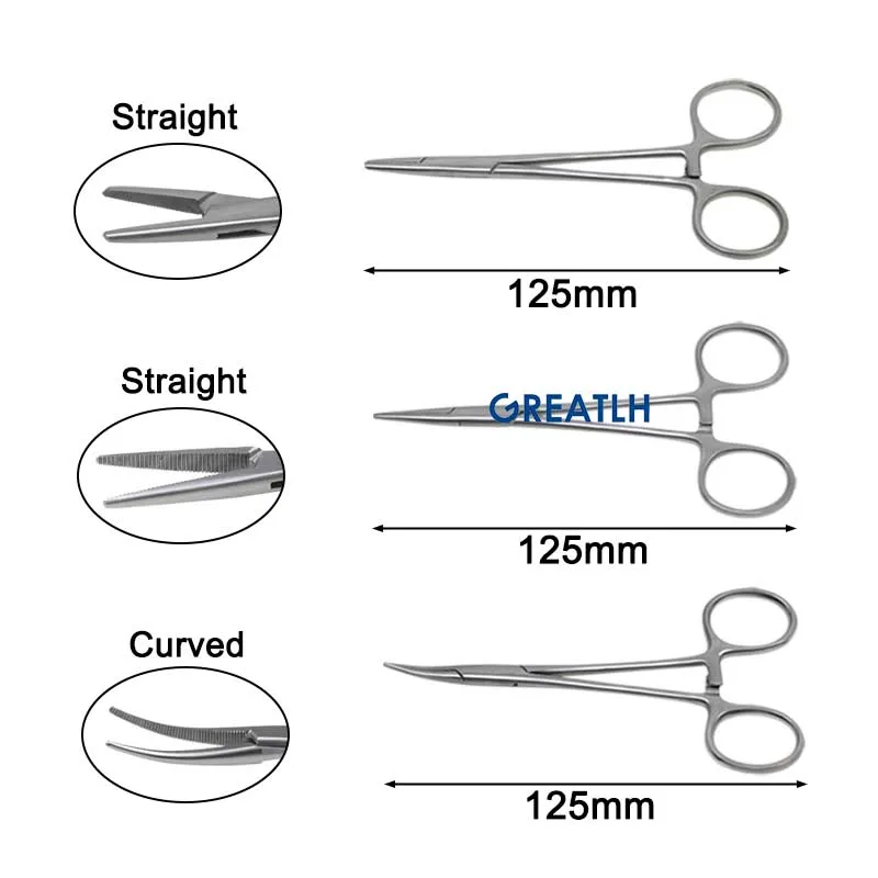 Imagem -05 - Conjunto de Pálpebra Dupla Suporte de Agulha Oftálmica Fórceps Hemostáticos Instrumento Plástico Cosmético Instrumento de Cirurgia Oftálmica