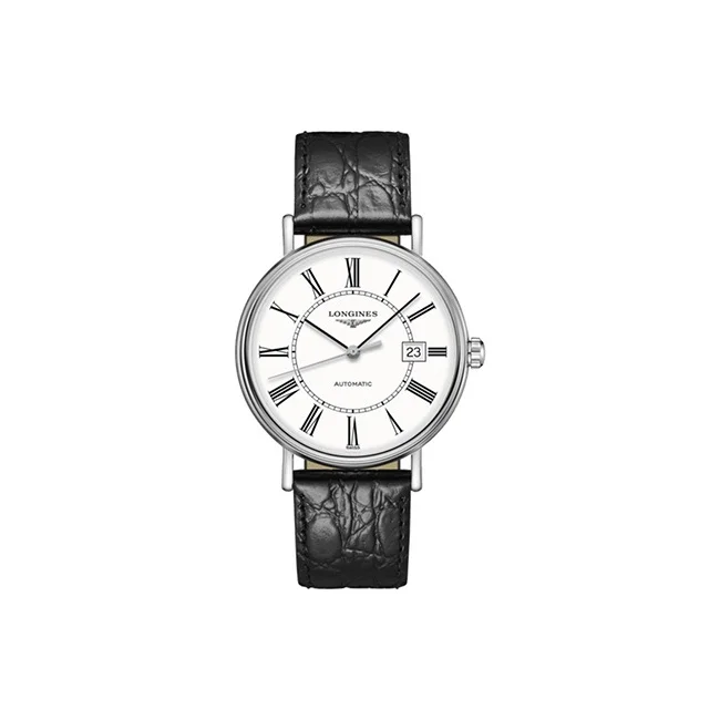 LONGINES Fashion Collection Automatic Mechanical Movement Men's Watches Watch 40mm White Dial L4.922.4.11.2