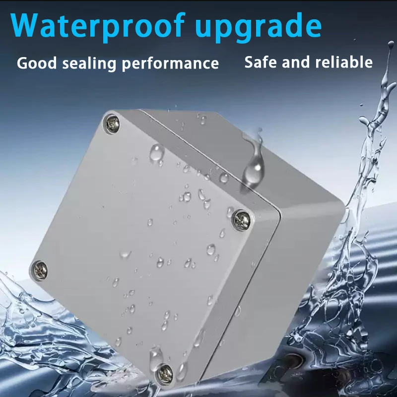 Cast Aluminum Waterproof Junction Box, Outdoor Electronic Engineering Explosion-Proof Electronic Housing Sealed Box