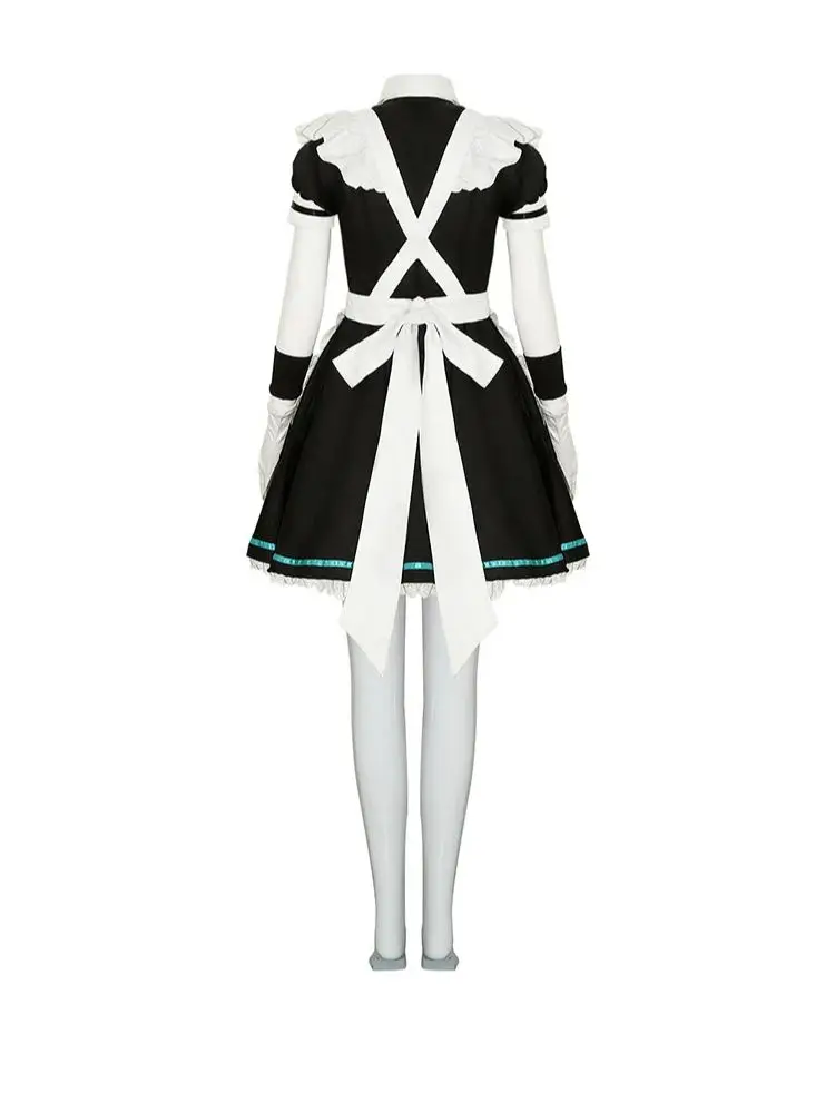 Anime Tendou Arisu Cosplay Kostuum Spel Blauw Archief Meid Lolita Rok Vrouw Schoenen Kawaii Sexy Pruik Franse Carnaval Halloween
