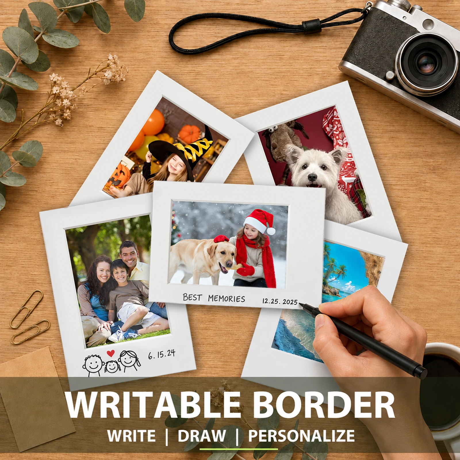 Nano Magnetic Photo Frame, Fits 4x6 Inch picture/photo
