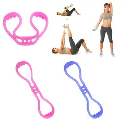 8 Shaped Elastic Fitness Exercise Yoga Stretching Training Rope Resistance Band