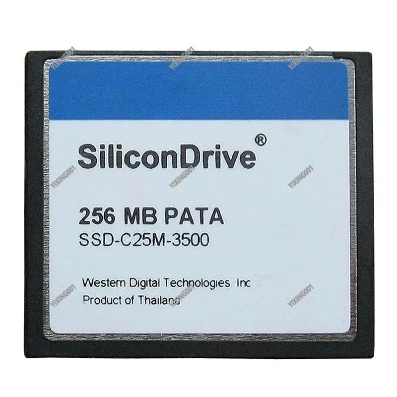 

SiliconDrive CF 256 МБ PATA SSDC25M3500 Карта CompactFlash промышленного класса