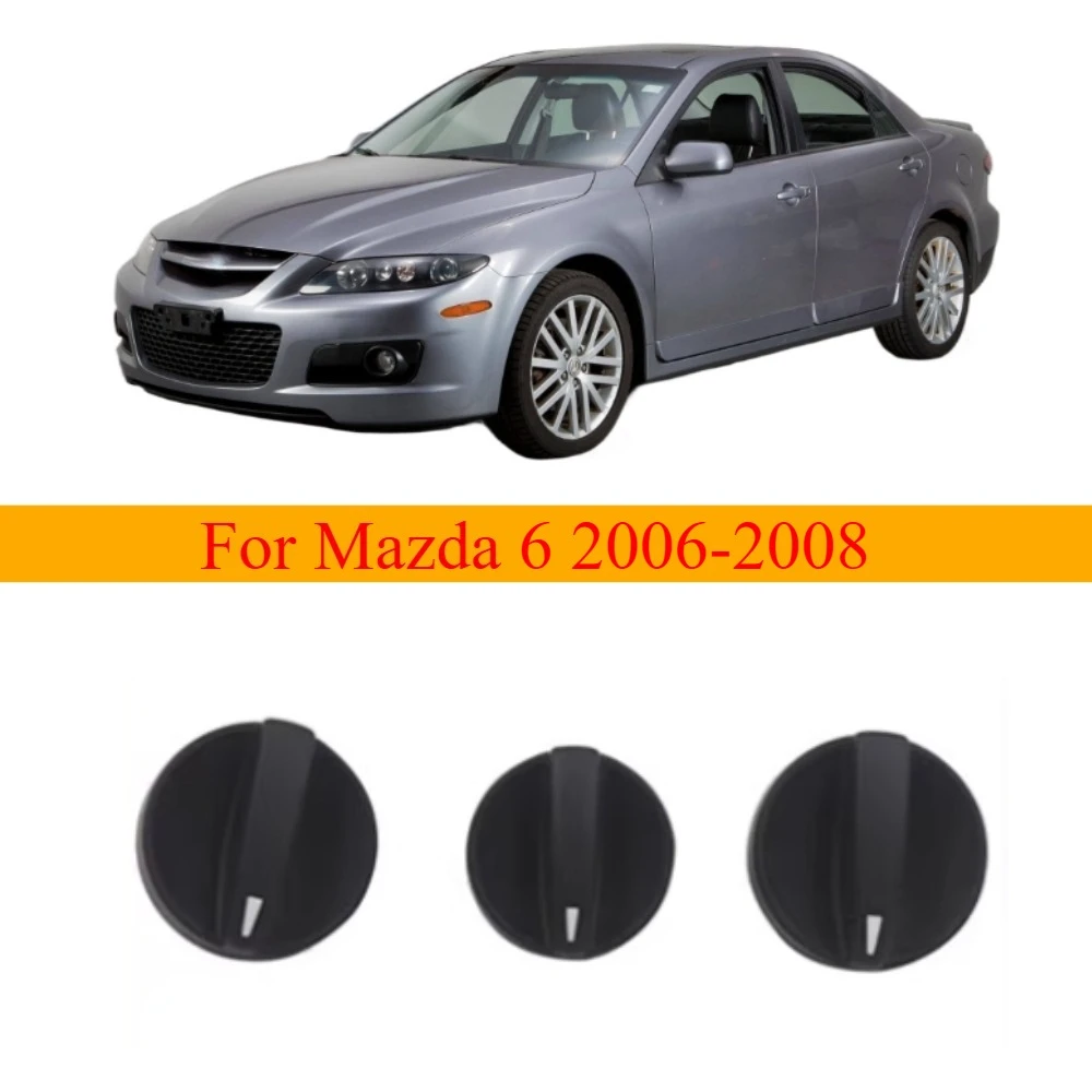 1 Piece Air Conditioner Temperature Knob For Mazda 6 2006-2008 Heater Climate Switch Fan Speed Control Accessories