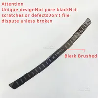2014- 2021 For Nissan X-Trail ROGUE X Trail T32 Rear Styling Stainless Steel Rear Bumper Protector Sill Trunk Tread Plate Trim