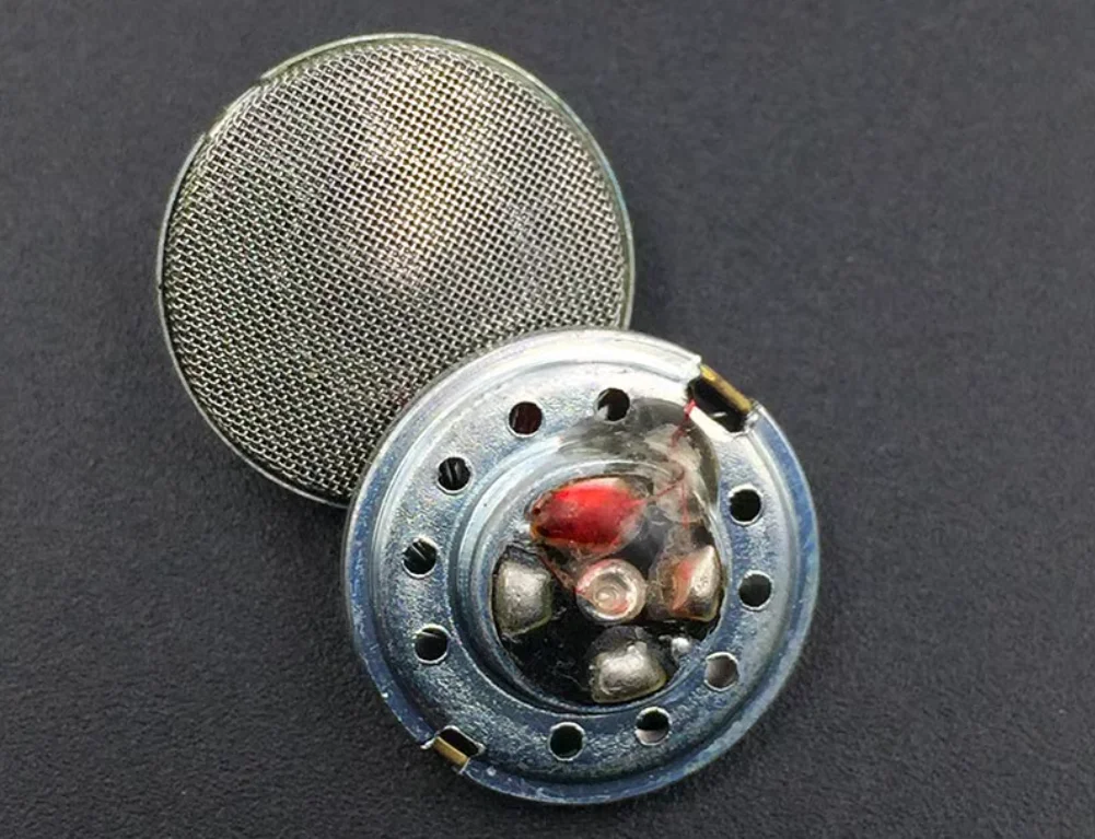 Блок для наушников 15 мм, 16 Ом, Hi-Fi аудиофил, драйвер для наушников с металлической сетчатой крышкой, запчасти для ремонта гарнитуры, хорошее качество, бас