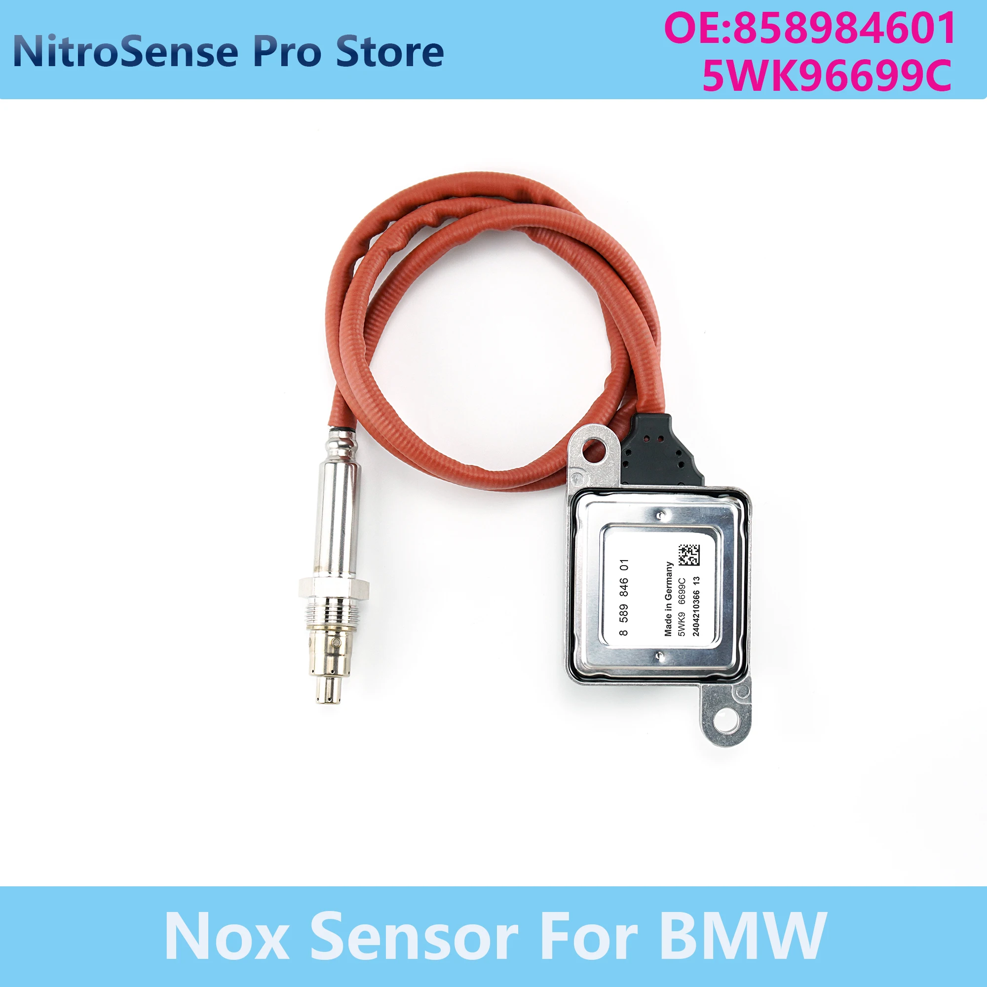 

Датчик оксида азота (NOx) 5WK96699C 5WK9 6699C 858984601 для BMW 335d 535d 535d X5 E70 E90 F30 328d 335d X5 2.0L 3.0L