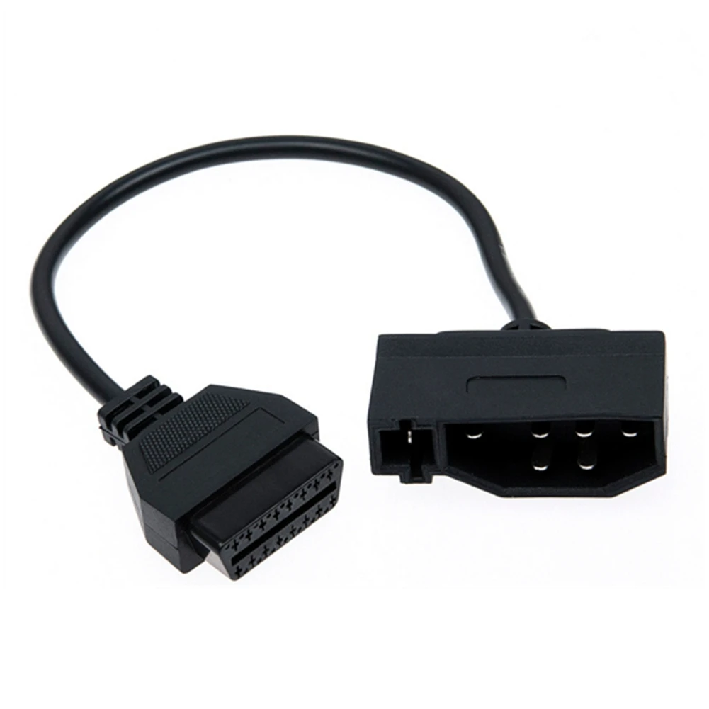 Fotografia 5: # Peças e acessórios automotivos 66L, conversor de cabo de 7 pinos para OBD2 16 pinos para adaptador de conector Ford de 7 pinos, preto
